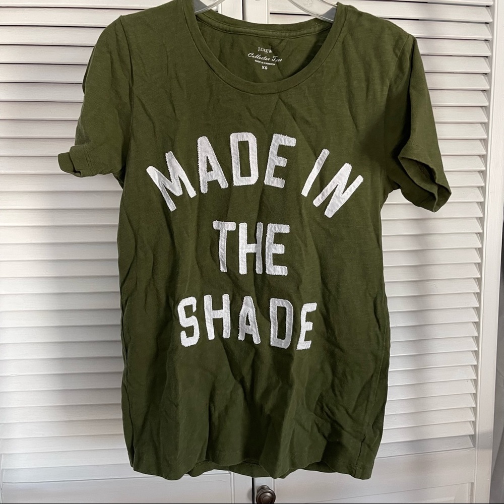 J. Crew factory Made In the Shade T shirt